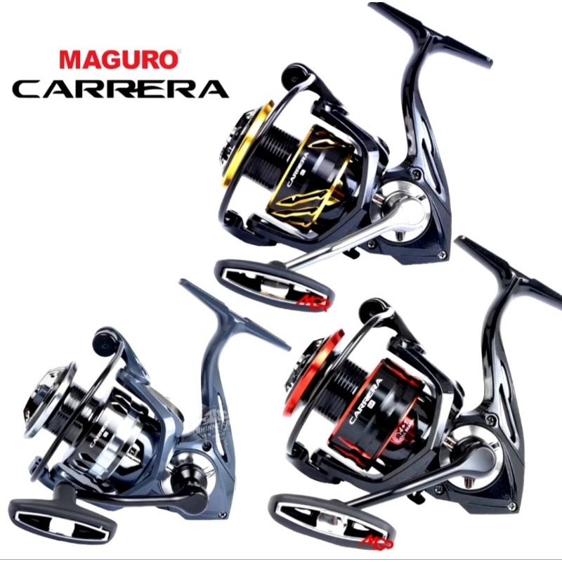 Reel Maguro Carrera 2000,3000GS,4000, 5000,6000BG,BR