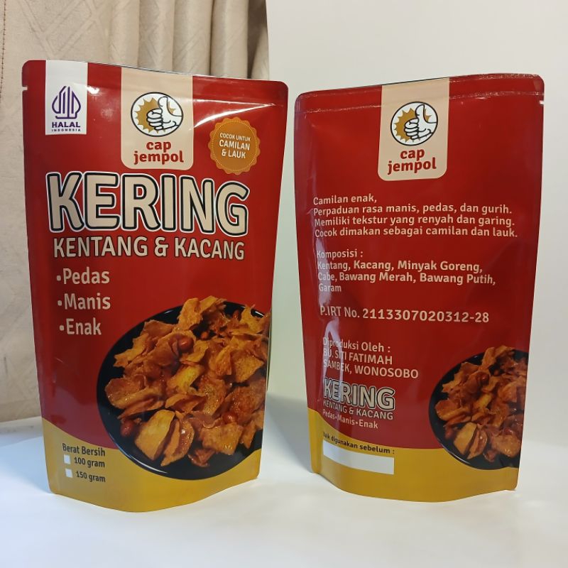 

Cap Jempol Kering Kentang Kacang 100 gram