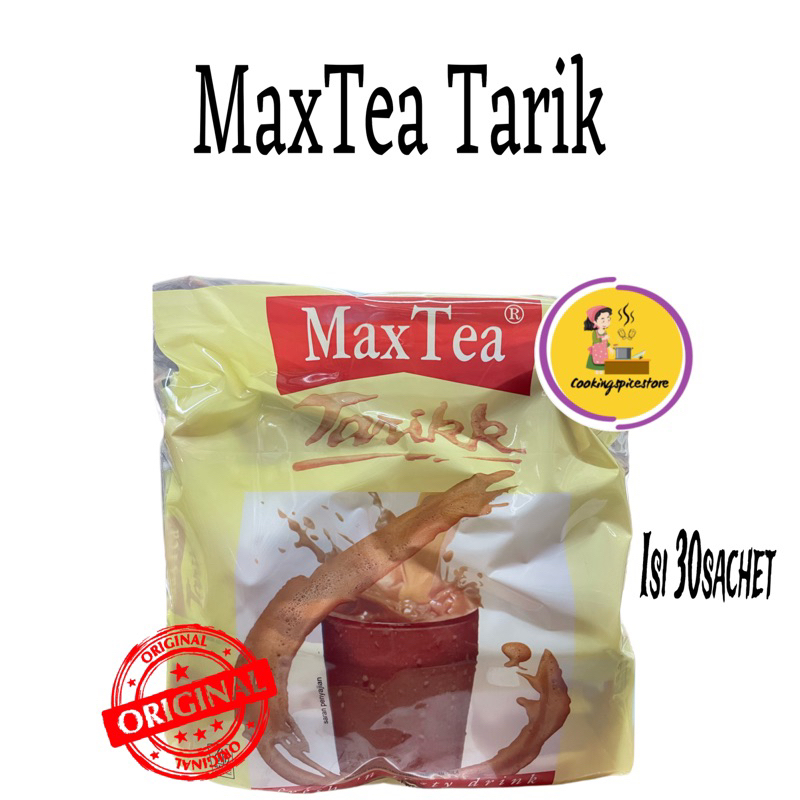 

Max Tea Maxtea / TEH TARIK / 1 PACK Isi 30 Sachets Sachet ( 750 gram )