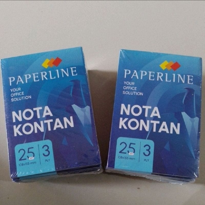 

Nota kecil 3 rangkap / Nota kontan 3ply