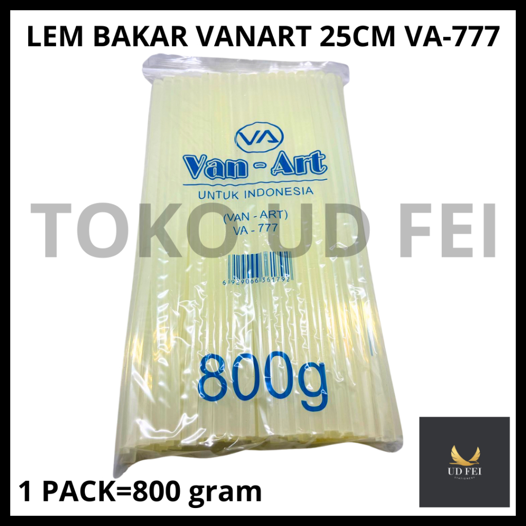 

(800 GRAM - 25CM) LEM BAKAR VANART/ LEM BAKAR VANART VA-777/ LEM BAKAR KECIL 25CM/ REFILL GLUE GUN/ ISI LEM BAKAR/ REFILL LEM TEMBAK