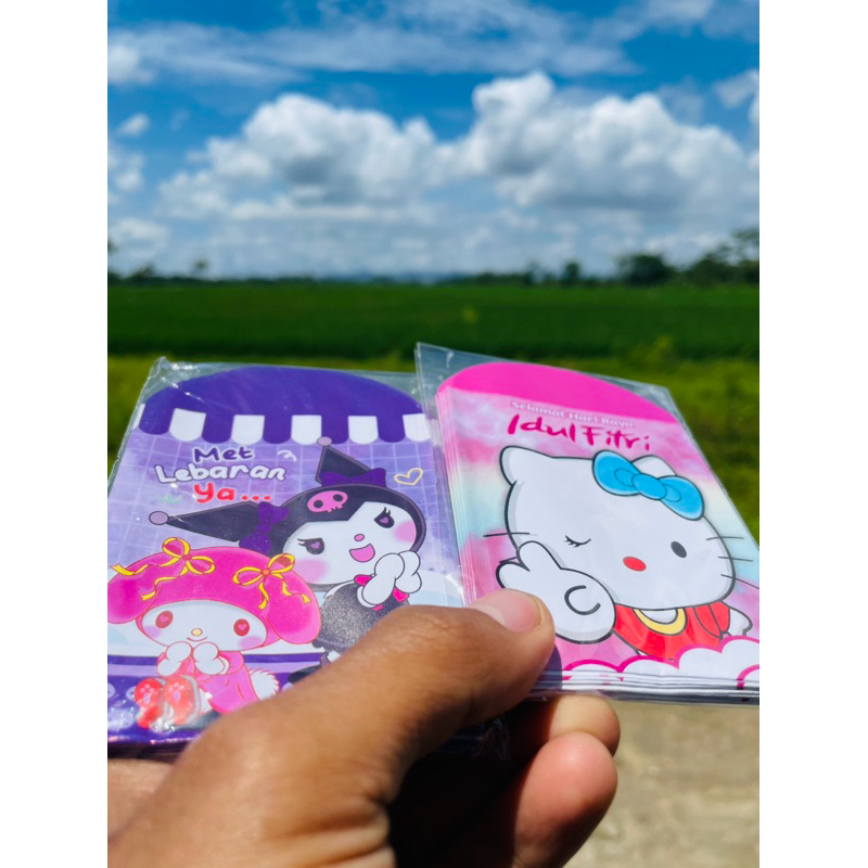 

100 pcs amplop lebaran sanrio