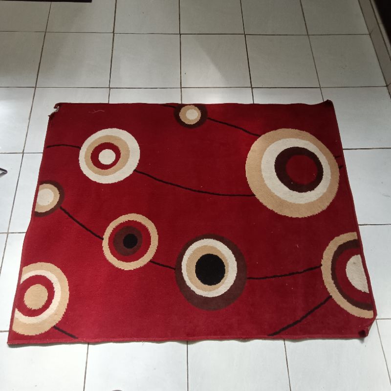 Karpet lantai ambal 115 x 155 cm Moderno bekas