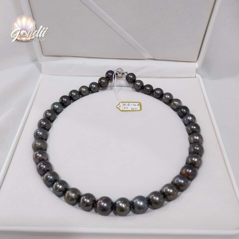 Air Laut Asli Kalung Mutiara Air Laut Hitam