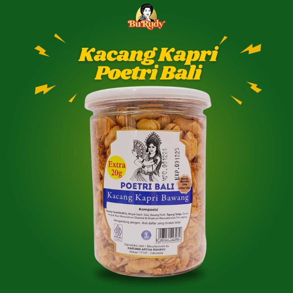 

Poetri Bali Kacang Original 320 gram