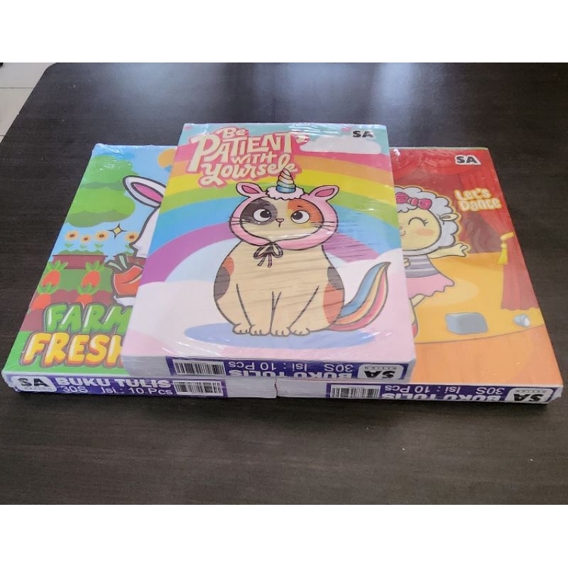 

BUKU TULIS MURAH 1 PACK 10 BUKU ISI 30 LEMBAR