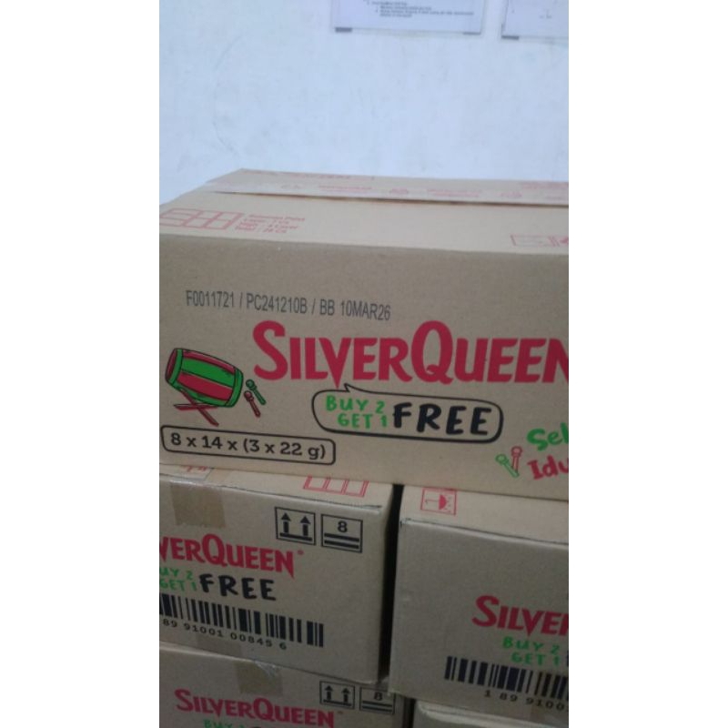 

Silverqueen buy 2 get 1 (3*22gr) 1 bundle isi 3 ps spesial idul fitri