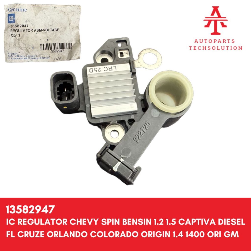 IC Regulator Alternator IC Dinamo Amper Chevrolet Spin Bensin 1200 1.2 / 1500 1.5 Cc / Captiva Diese