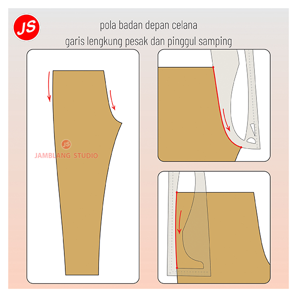 Pasti_Ada_Sayang Penggaris Jangkep Multifungsi Tailor Penjahit Pola [ Jamblang Studio ]