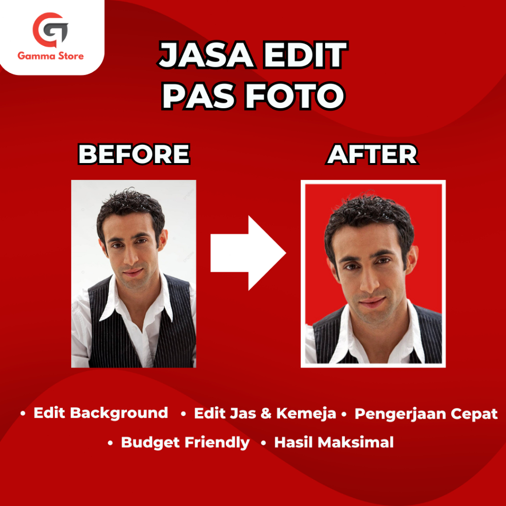 JASA EDIT PAS FOTO | EDIT JAS | EDIT KEMEJA | EDIT BACKGROUND | EDIT FOTO FORMAL