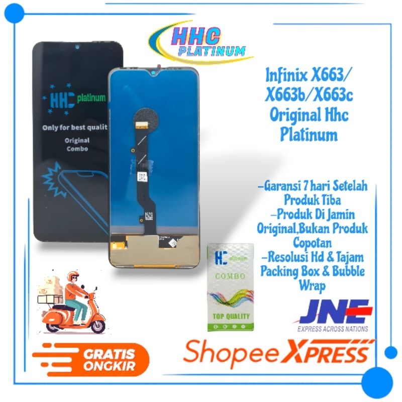 LCD TOUCHSCREEN INFINIX NOTE 11 NFC/X663/X663B/X663C/NOTE 12 2023/X676C ORIGINAL