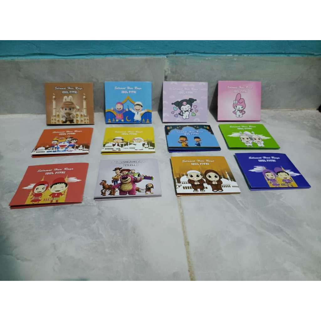 

Amplop Lebaran Unik Bentuk Dompet Kertas Lipat