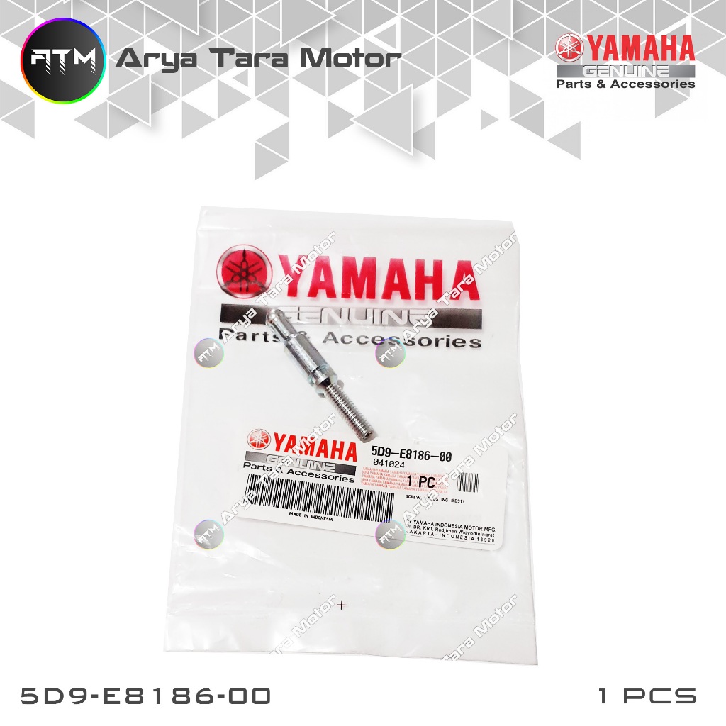 Baut Setelan Kopling Bawah Vega Zr, Vega RR, Jupiter Z Robot 2009-2011, Jupiter ZI 5D9-E8186-00 YGP 