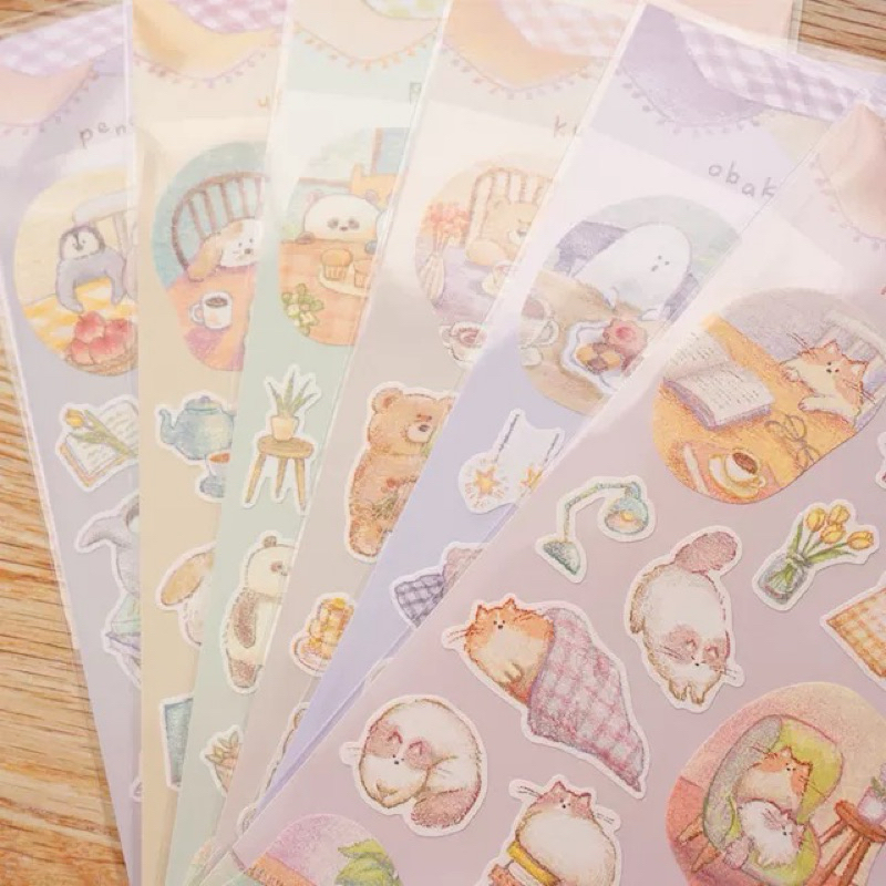 

Mind Wave Sticker - Paper & Plant . to kurasu