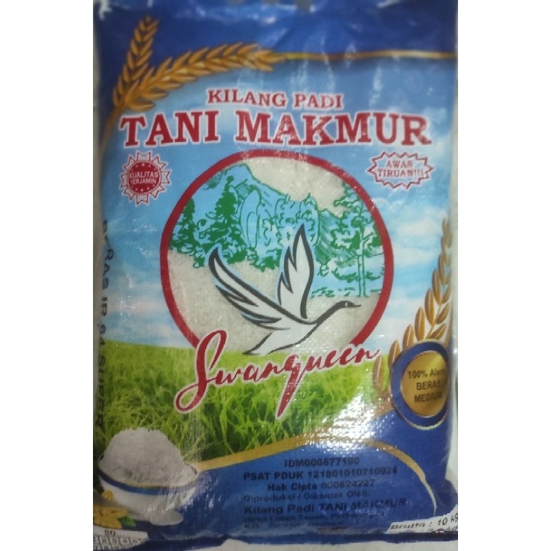 

Beras tani makmur cap Swan queen [10kg]