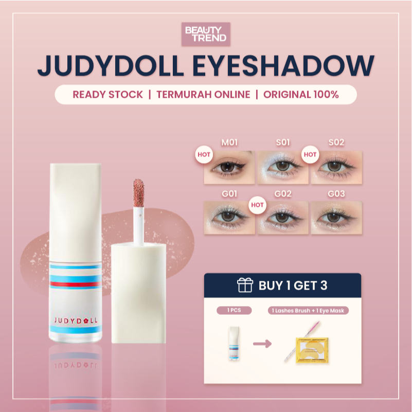 [BPOM ORI] Judydoll Liquid Eyeshadow JudyDoll Eyeshadow Liquid JudyDoll Eye Glitter JudyDoll Eye
