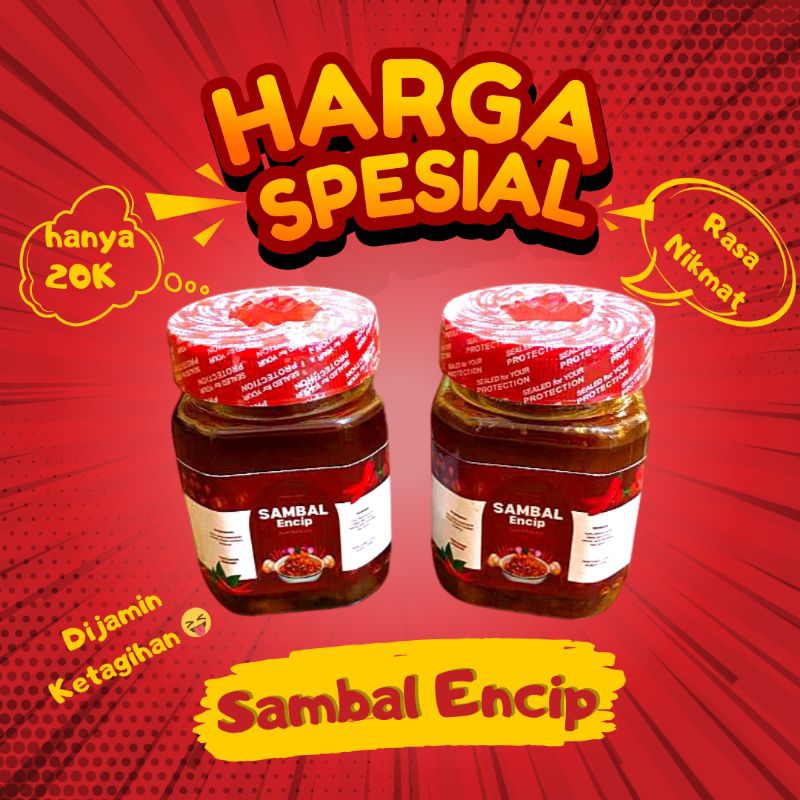 

Sambal Encip sambal cumi Extra julid