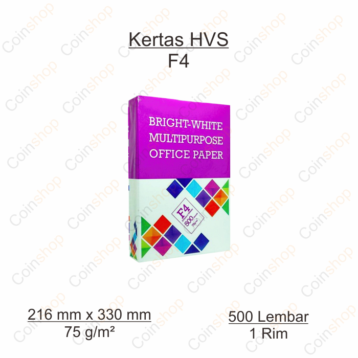 

BMO Kertas HVS F4 75 Gram 500 Lembar Per Rim