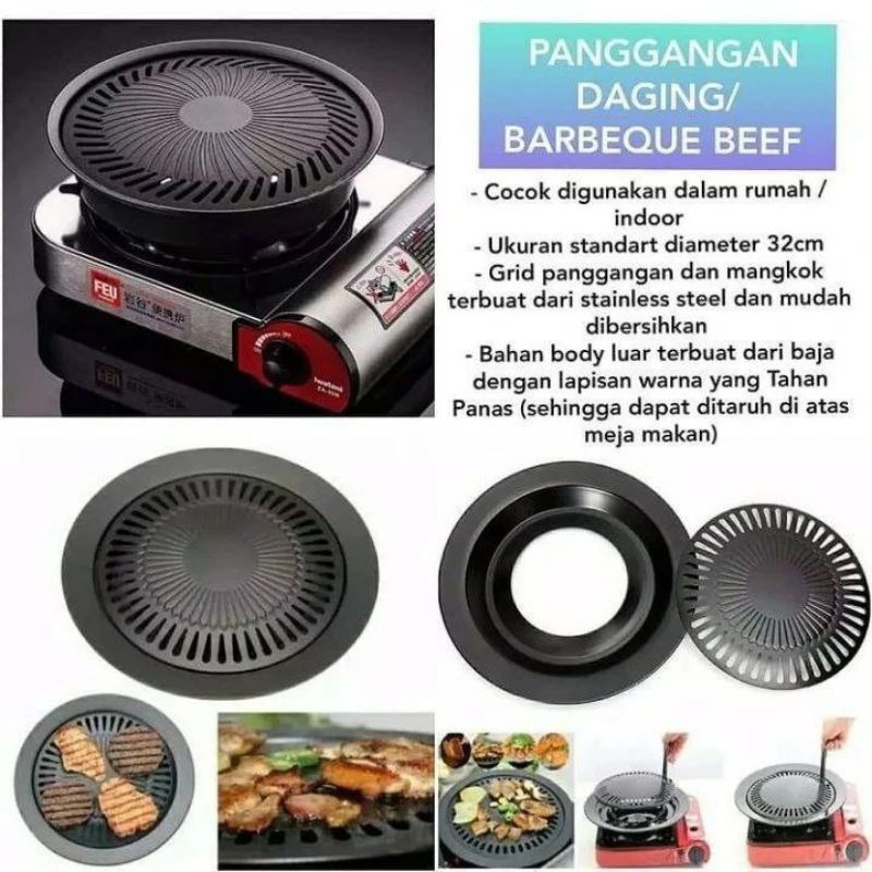 TD PANGGANGAN BBQ GRILL PLATE / SMOKELESS / ULTRA GRILL