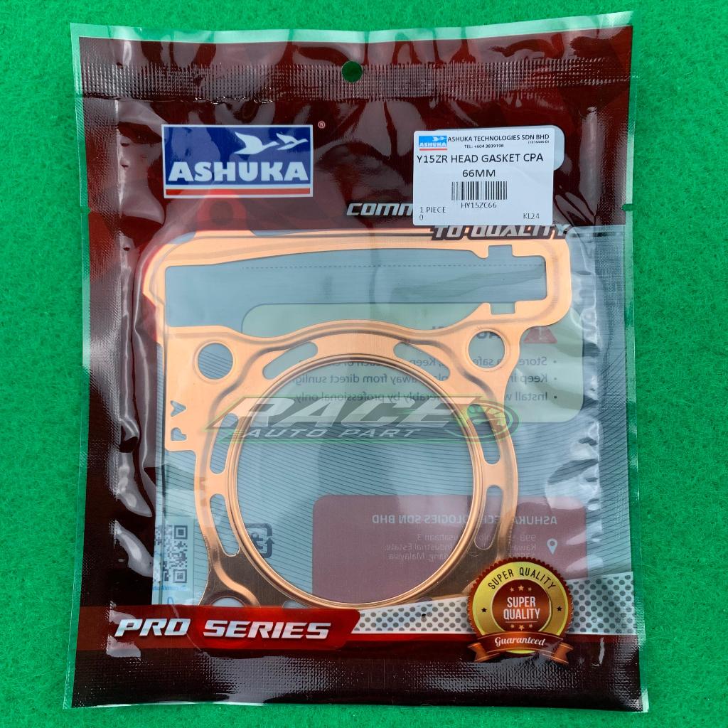 Gasket Ashuka Paking Head Tembaga 66 66mm Mx King / R15 Old / Vixion Old / NVA / NVL / Jupiter Mx / 