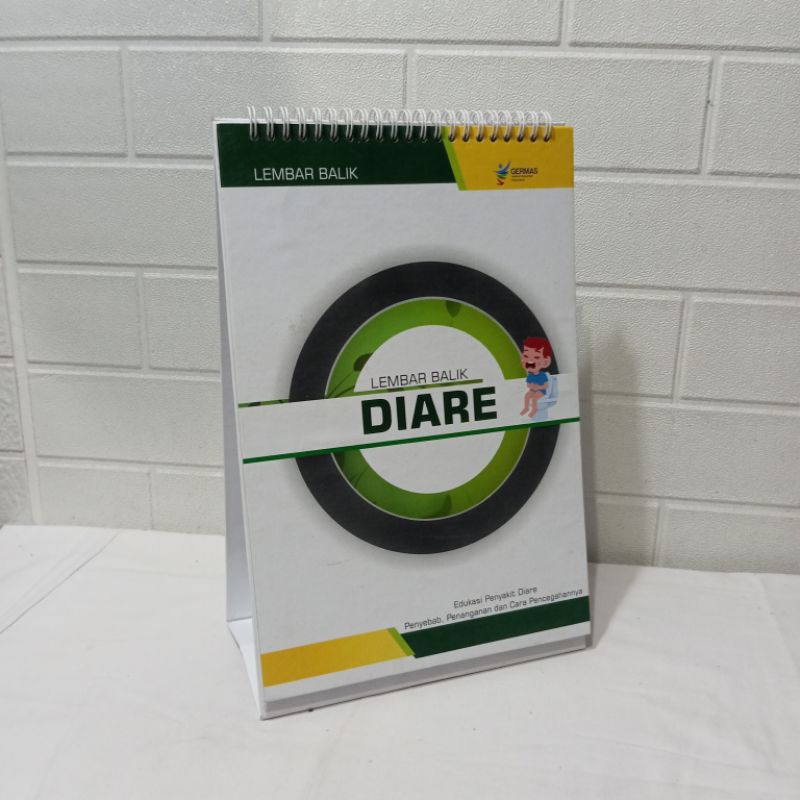Lembar Balik Diare / Lembar Balik Edukasi Diare /Lembar balik Kesehatan