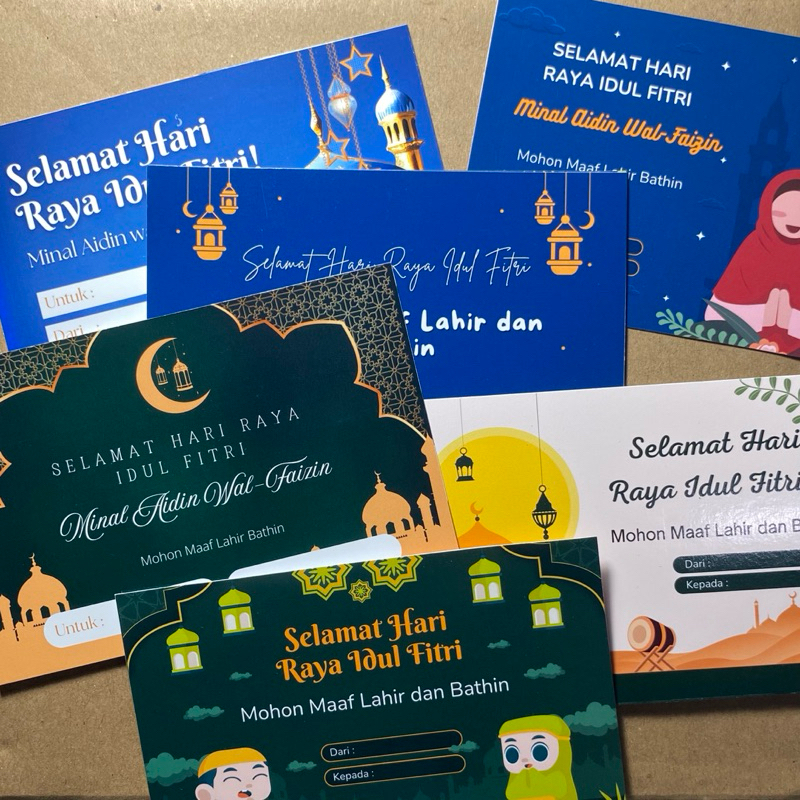 

TERPOPULER !!! GREETING CARD / KARTU UCAPAN / RAMADHAN / IDUL FITRI/ DESIGN BARU