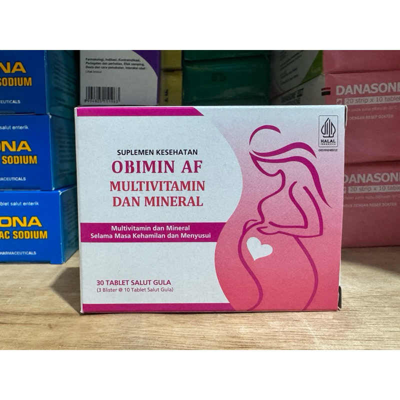 OBIMIN AF - BOX / Vitamin dan Mineral Selama Hamil dan Menyusui