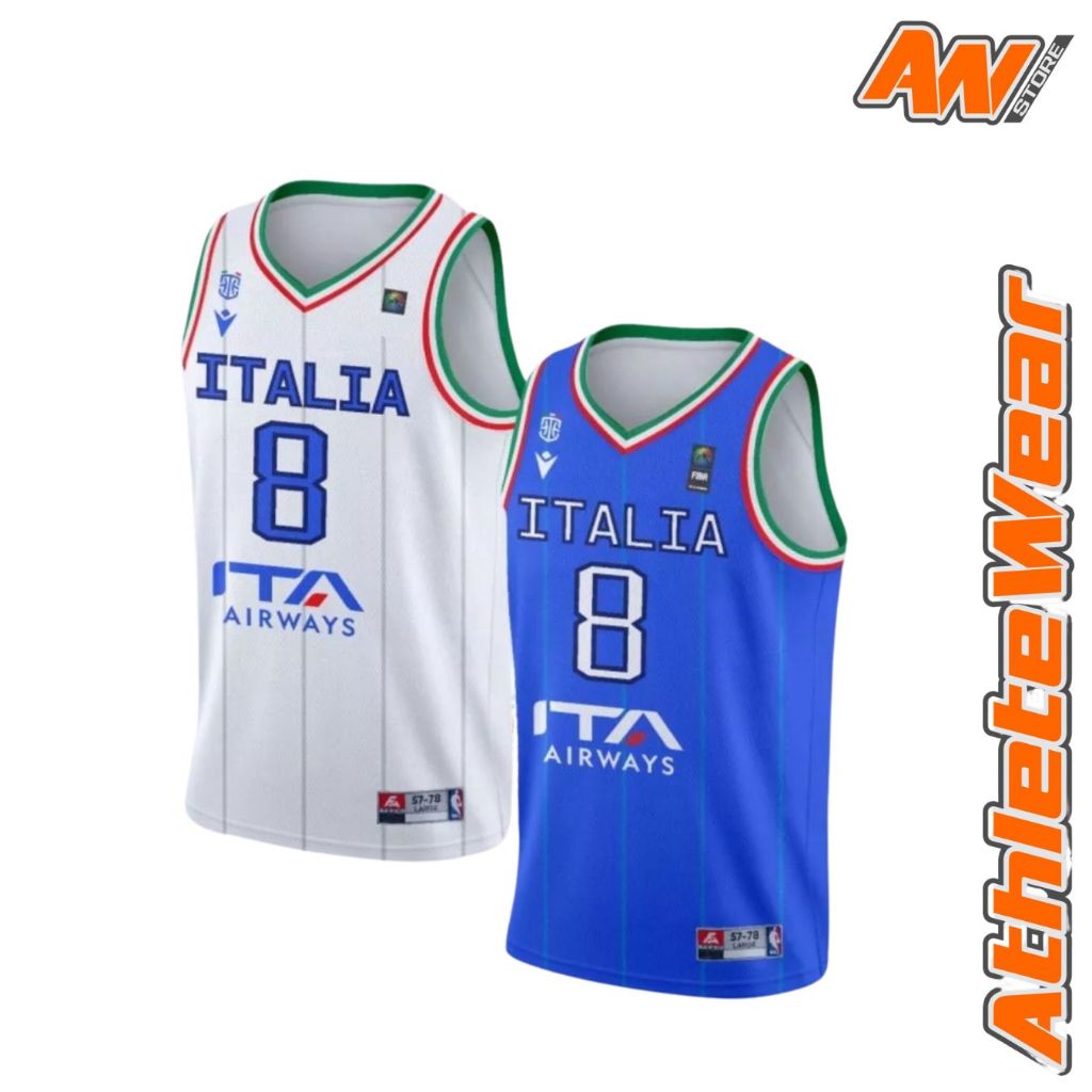 Jersey Basket Timnas Italia Danilo Gallinari
