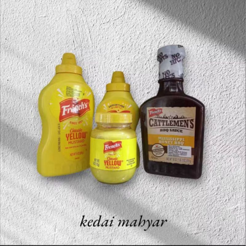 

FRENCH'S YELLOW MUSTARD & BBQ SAUCE