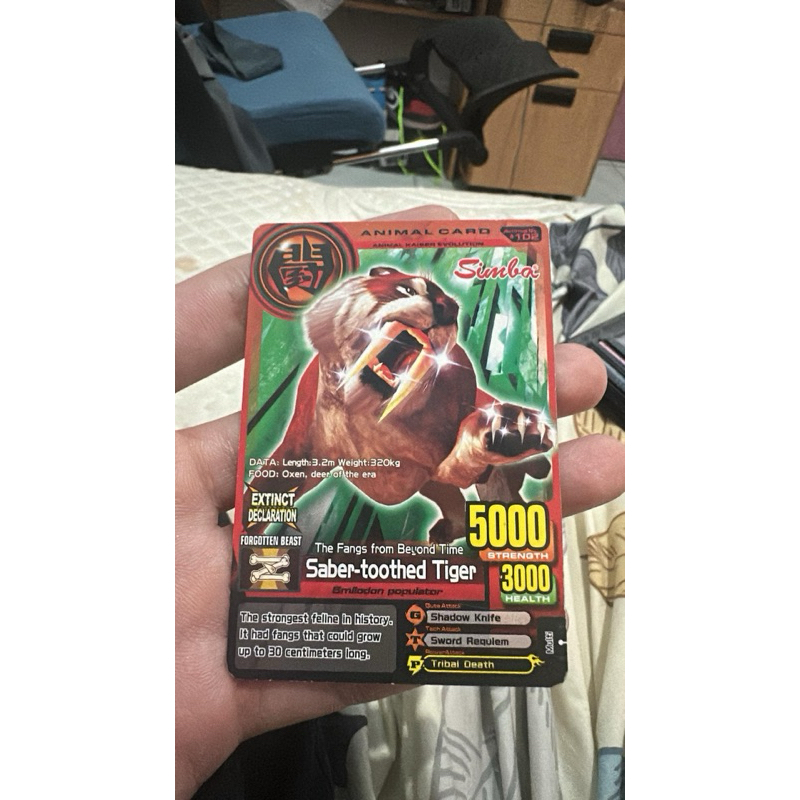 animal kaiser saber toothed tiger simba