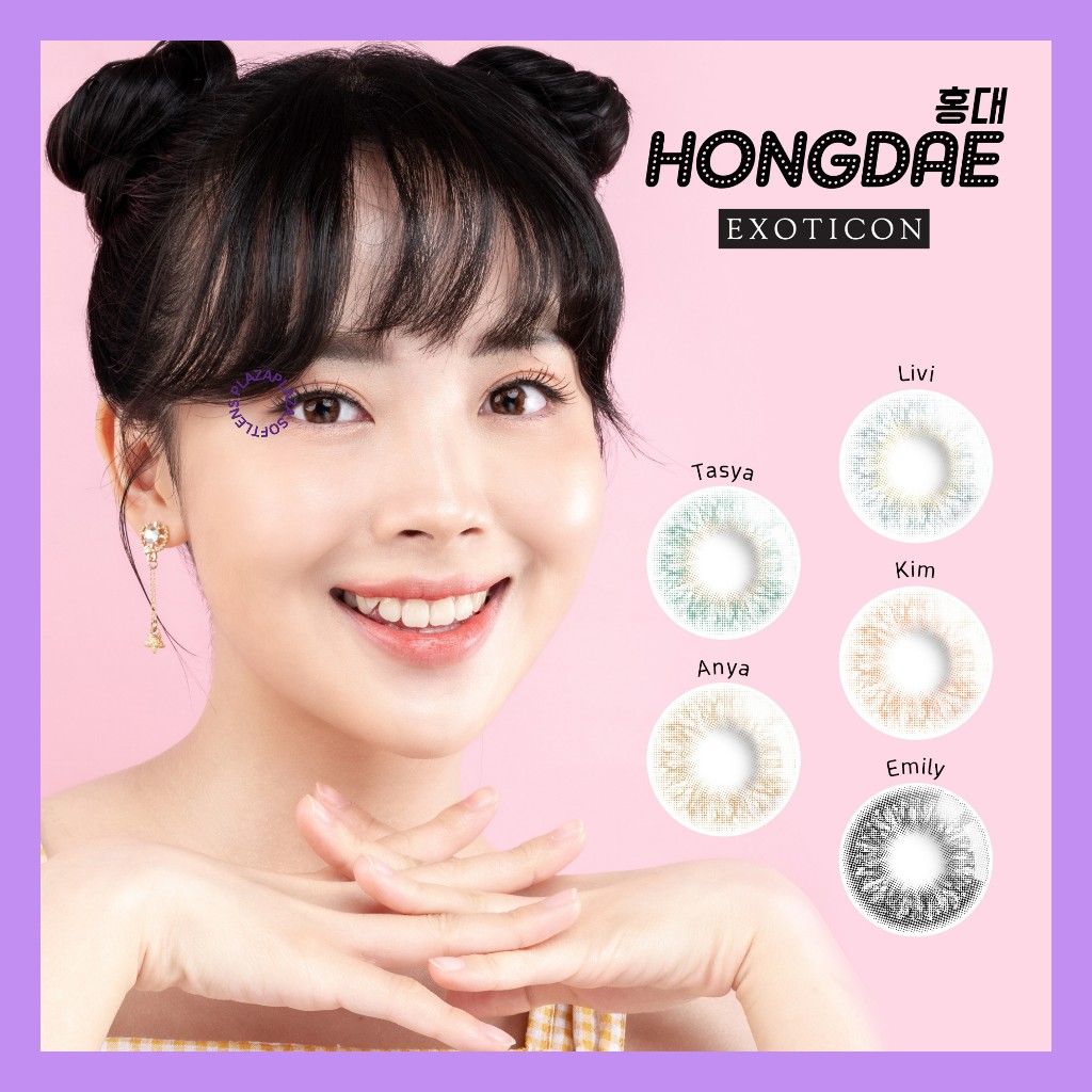 X2 HONGDAE SOFTLENS MADE IN KOREA (-0.00 sd -6.00) Softlen Minus 14.2mm dubai living magister mystic
