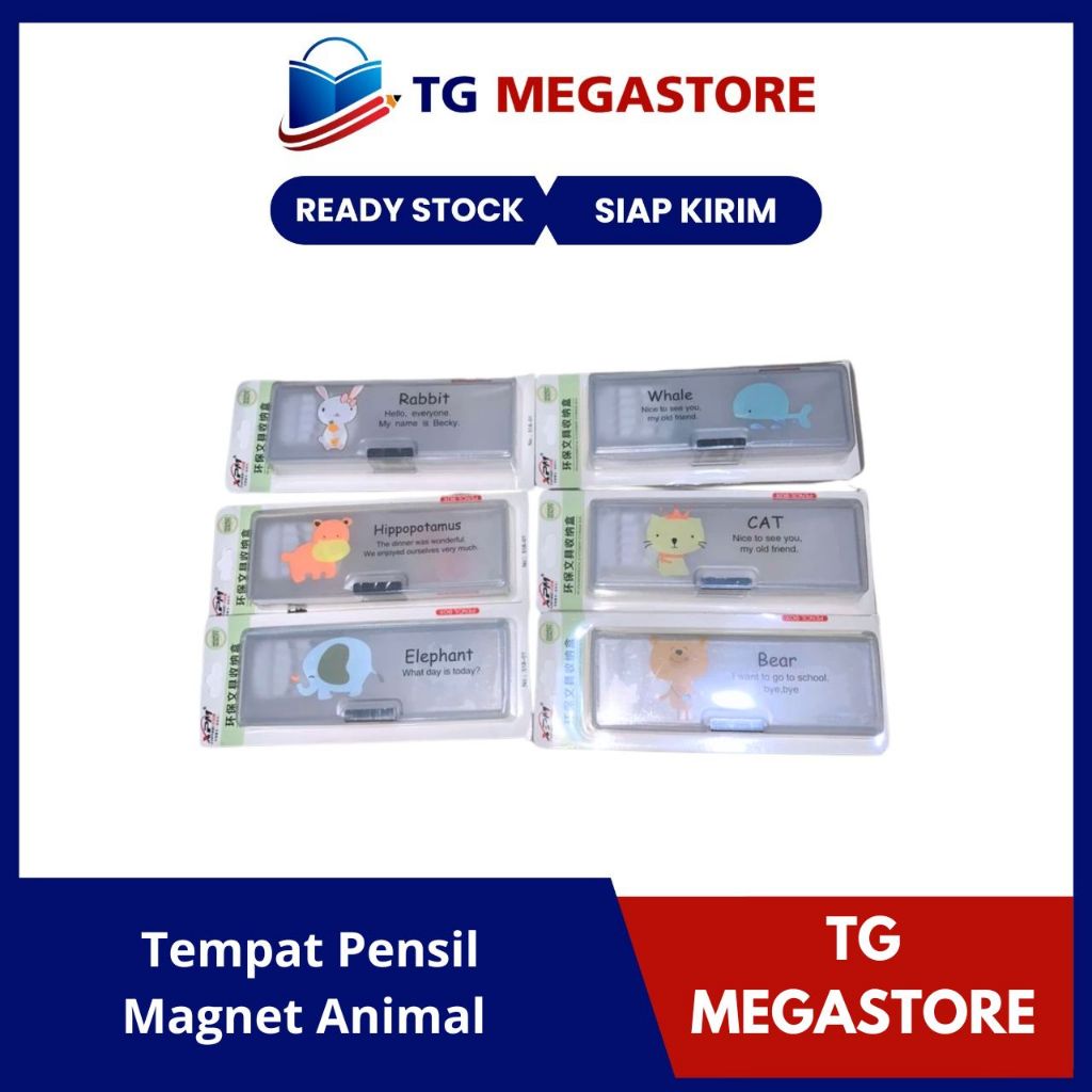 

Tempat Pensil Magnet Animal XPM-518-01