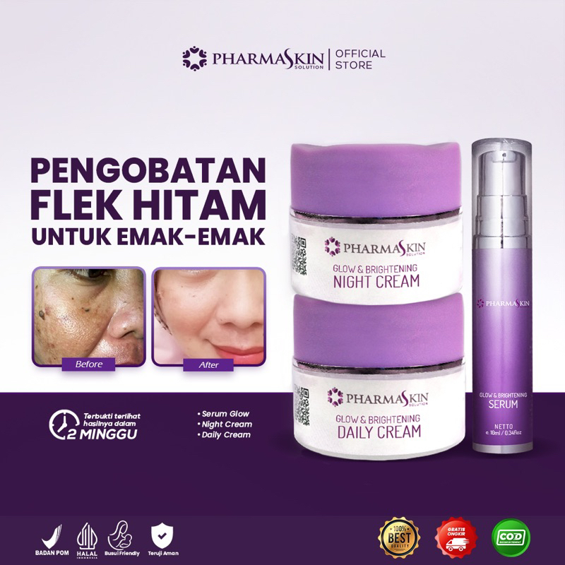 Pharmaskin Cream Flek Hitam Membandel - INTENSIVE FLEK DAILY