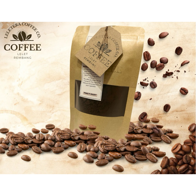 

Kopi Lelet Khas Lasem Rembang 150 gram, Kopi Lelet Premium, Oleh oleh kota Rembang