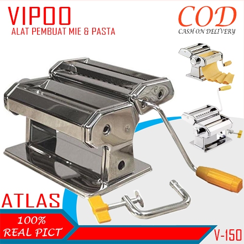 COD Vipoo Alat Gilingan Mie Manual V-150ATL Pasta Maker