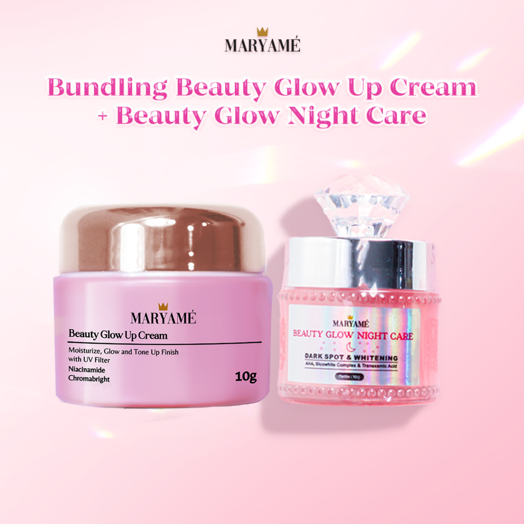 MARYAME Bundling Beauty Glow Up Cream & Beauty Glow Night Care