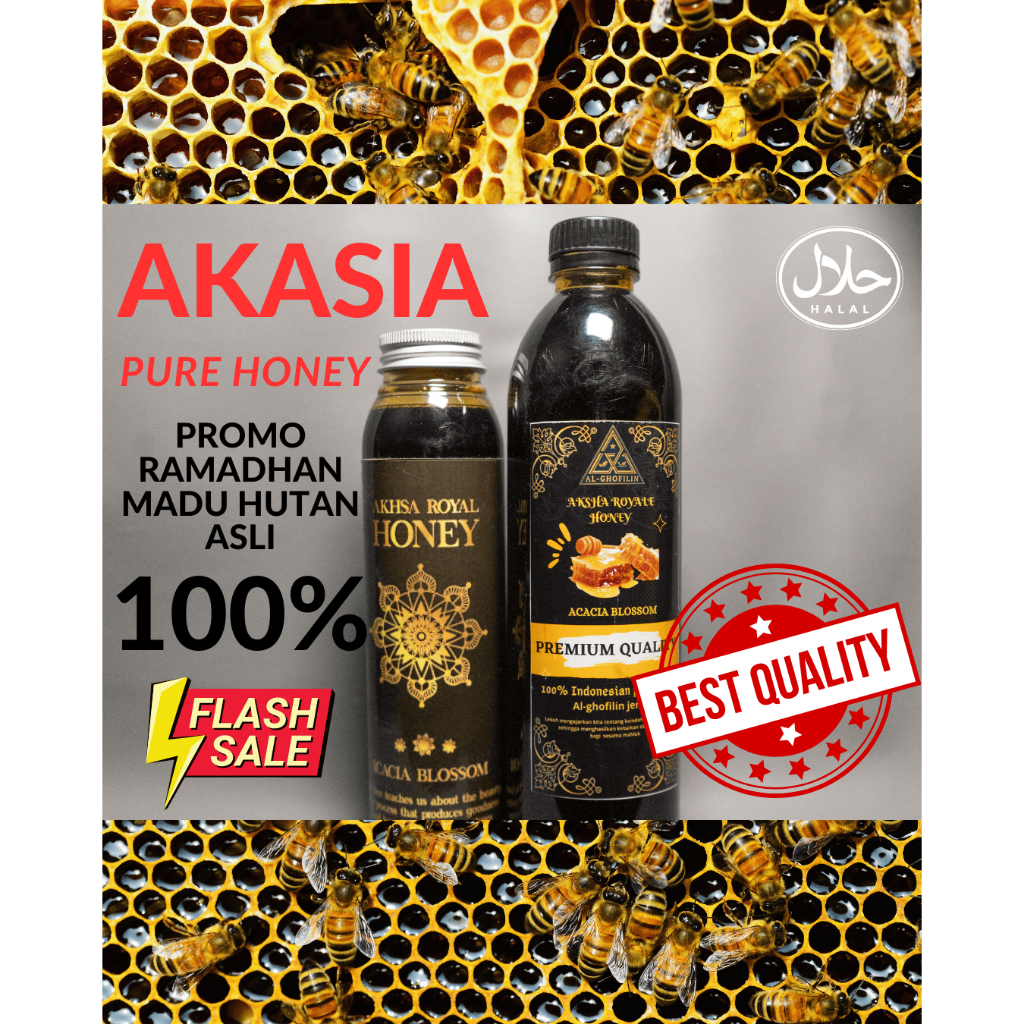 

Akasia Akhsa Royal Honey Premium Quality Asli