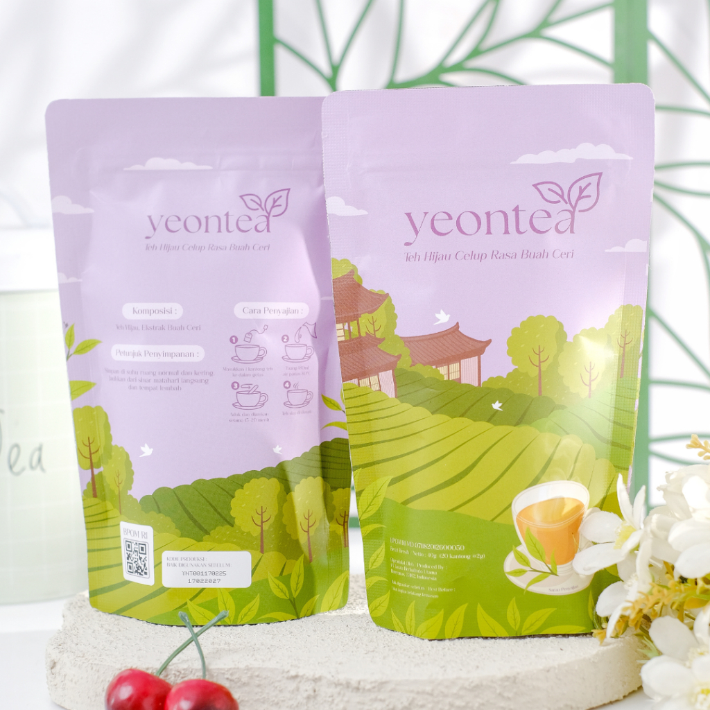 

PAKET 2 PCS YEONTEA | SLIMMING TEA RASA BUAH CERI
