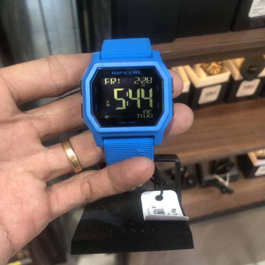 Jam tangan pria rip curl original atom digital marine blue new