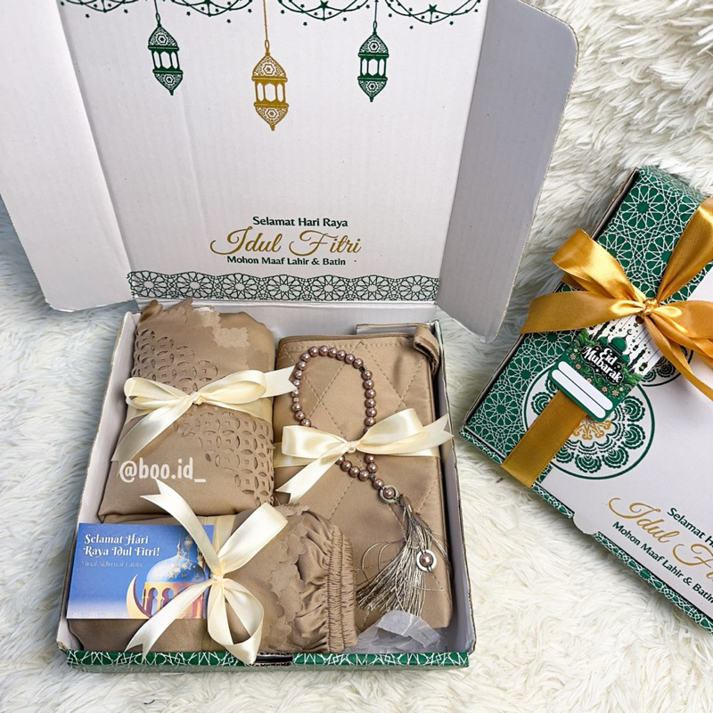 [1188]HAMPERS MUKENA SILK VELVET DEWASA/HAMPERS MUKENA/HAMPERS LEBARAN/HAMPERS IDUL FITRI/HAMPERS RA