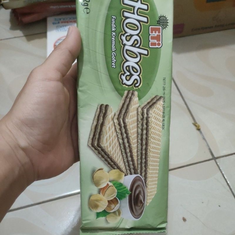 

wafer eti hosbes dari Turki