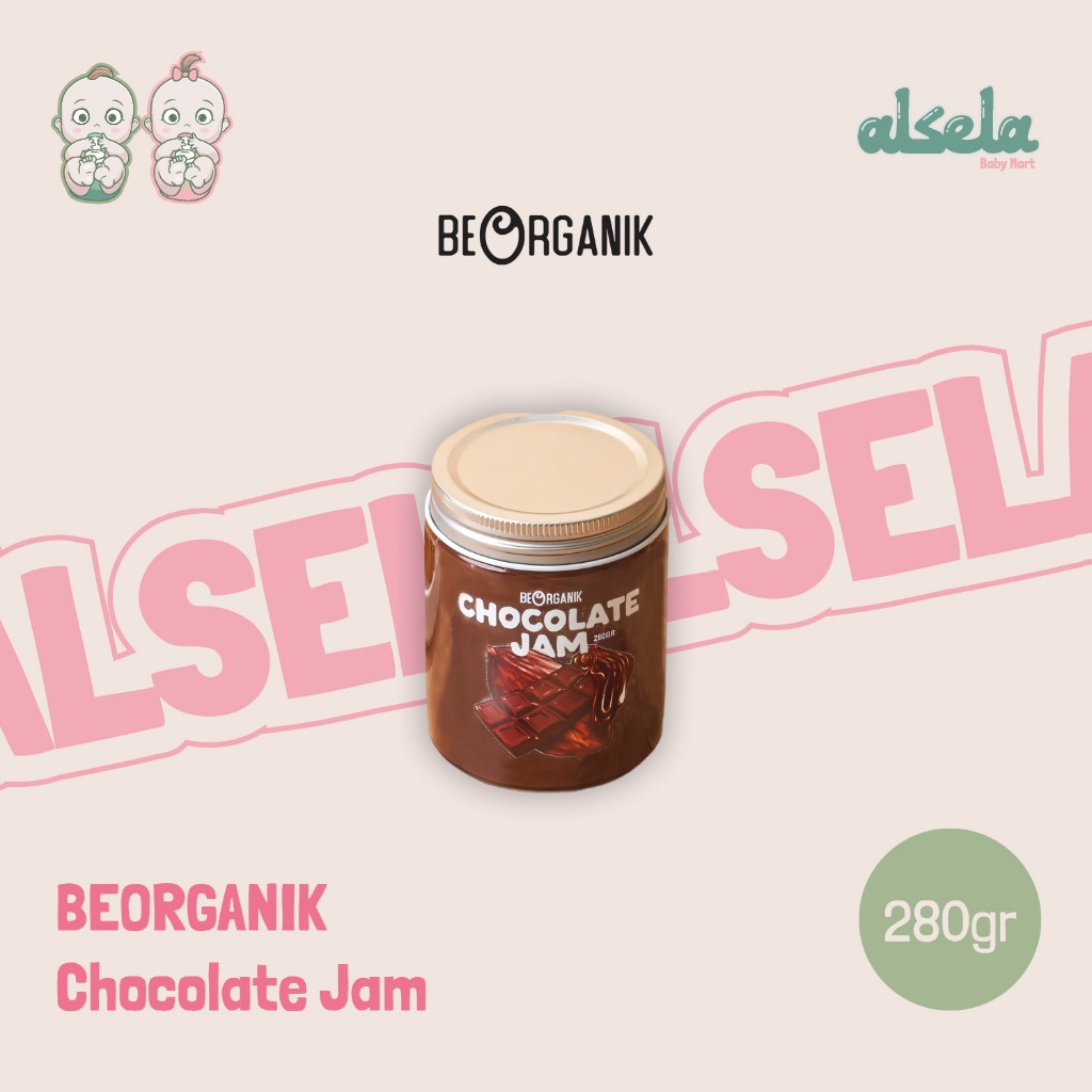 

Beorganik Chocolate Jam 280gr Selai Coklat Vegan