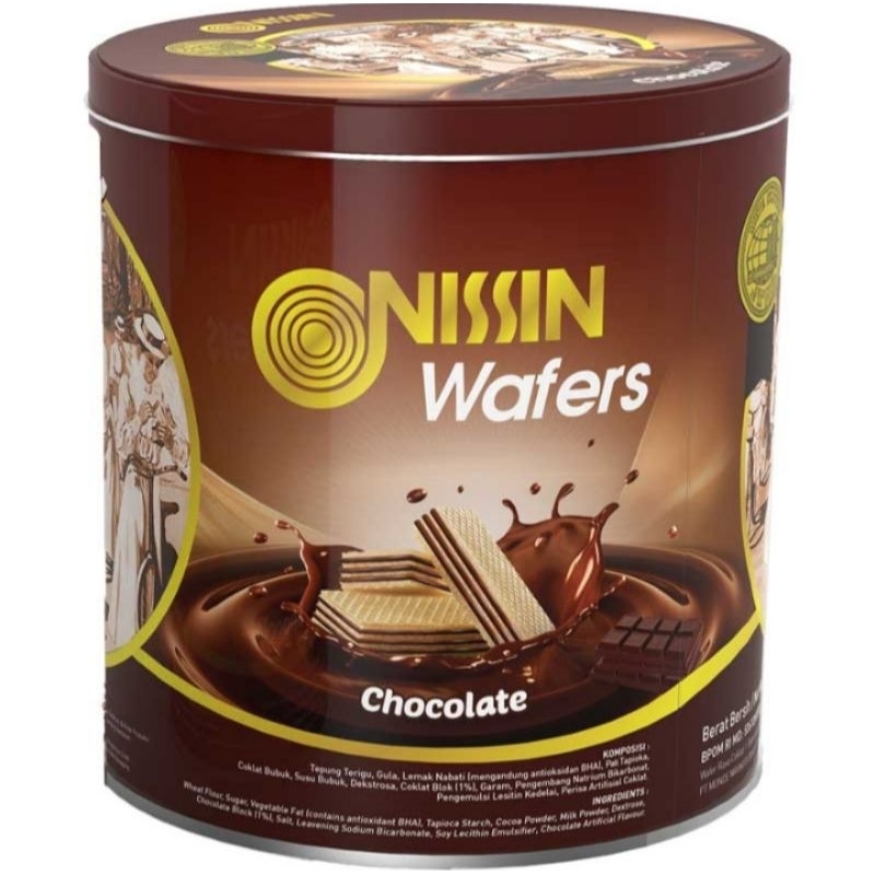 

Nissin wafers 570 gram kaleng