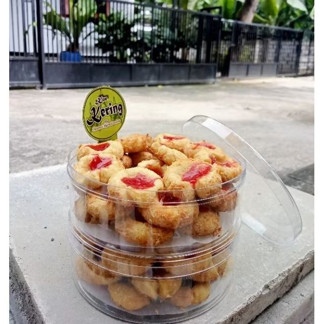 

KUE KERING THUMPRINT KEMASAN TOPLES 250GRAM