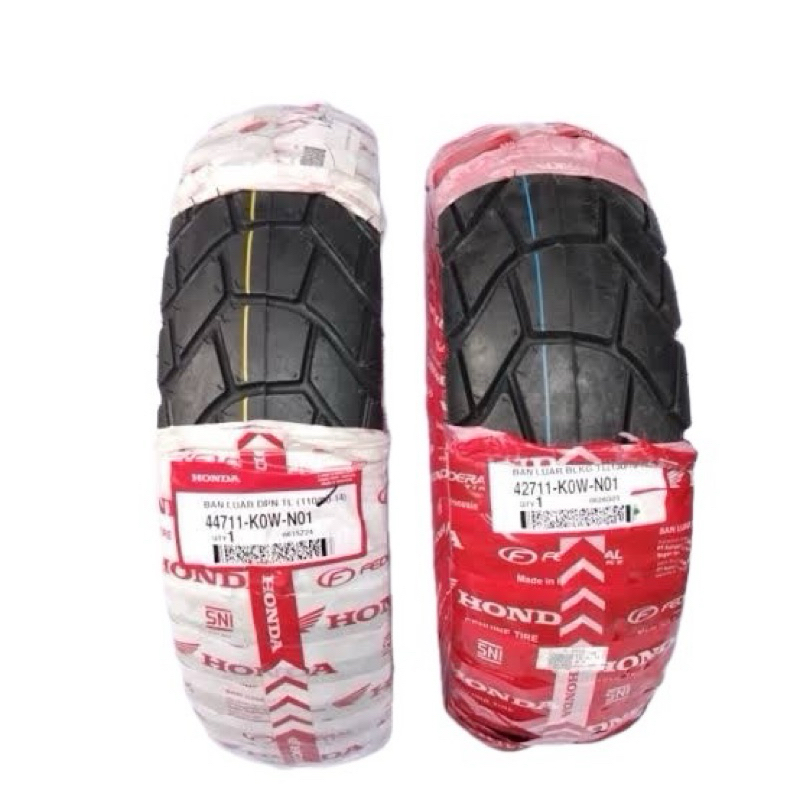 Ban Tubeless AHM Honda Federal K0W 110/80-14 130/70-13 Original Ban Tubles Motor ADV Aerox Nmax Semi