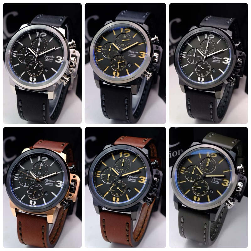 Jam Tangan Pria Alexandre Christie 6280