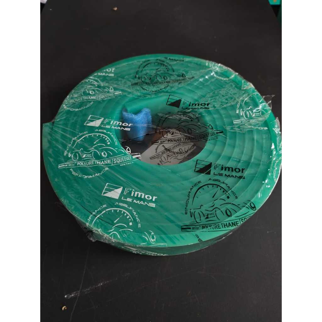 Karet Rakel Plastisol 75A warna hijau