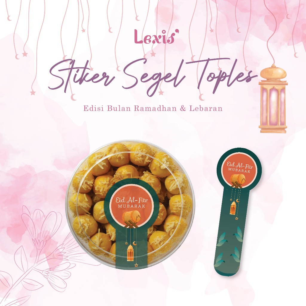 

Cetak Sticker Toples Idul Fitri Lebaran Ramadhan Bulan Puasa Sticker Label Toples Kue