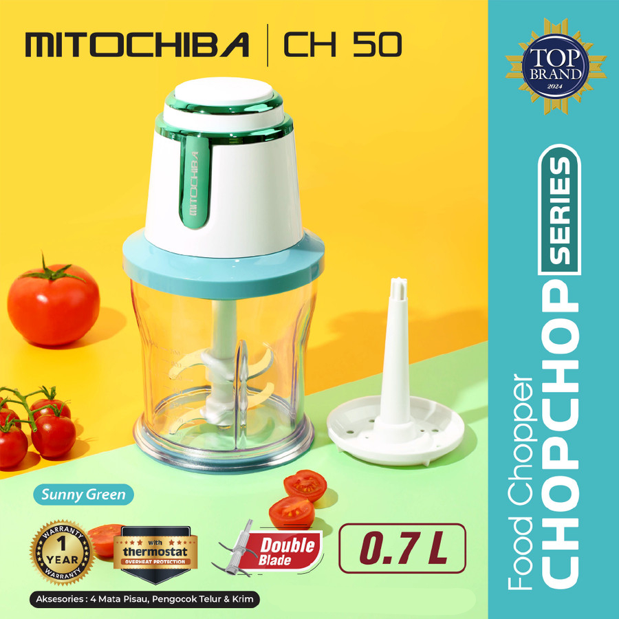 Mito Blender Listrik CH 50 Food Chopper Serbaguna 0.7 Liter