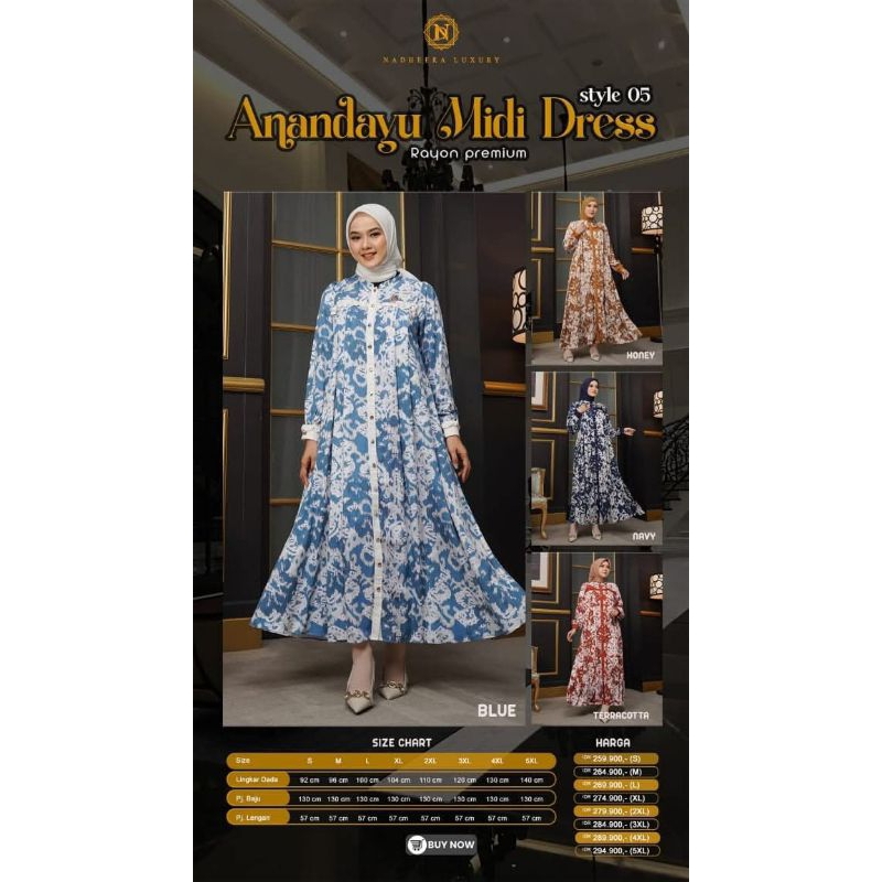 Anandayu Famset Dress Style 3 & 5 by Nadheera Luxury